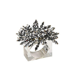Kim Seybert Napkin Ring Brilliant Silver