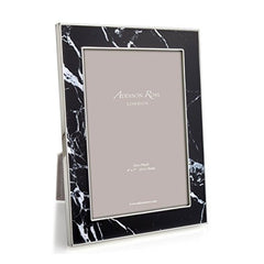 Addison Ross Black Marble 5x7 Picture Frame