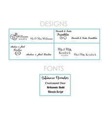 Reed & Barton Lyndon Silver Personalized Cake Knife & Server Set