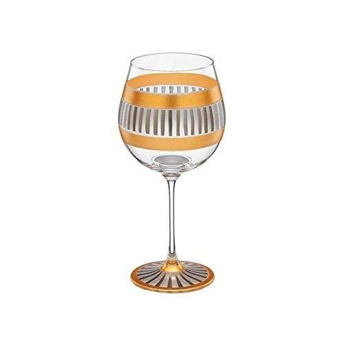 Michael Wainwright La Rochelle 8.5" Gold & Platinum Red Wine Glass