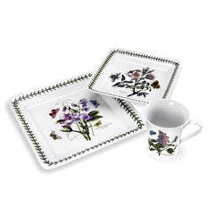 Portmeirion Botanic Garden Square 12Pc Dinnerware Set - Misc