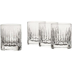 Reed & Barton Soho Crystal Dof Glasses Set Of 4 - Misc