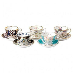 Royal Albert 100 Years 1900-1940 Teacups & Saucers Set Of 4 Assorted - Misc