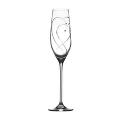 Royal Doulton Promises Two Hearts Entwined Champagne Flutes Set Of 2 - Misc