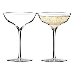 Waterford Elegance Champagne Belle Coupe Glasses Set Of 2 - Misc