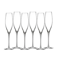 Waterford Elegance Classic Champagne Flutes Set Of 6 - Misc