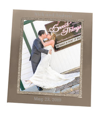 Personalized Sparkling Silver 8x10 Frame