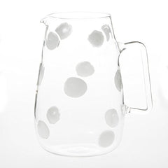 Vietri Drop Clear Pitcher