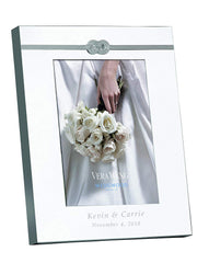 Personalized Wedgwood Vera Wang Infinity 5x7 Picture Frame
