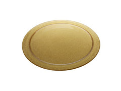 Classic Touch 13" Metallic Gold Chargers, Set of 4