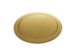 Classic Touch 13" Metallic Gold Chargers, Set of 4
