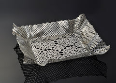 Metalace Nona Small Rectangle Tray