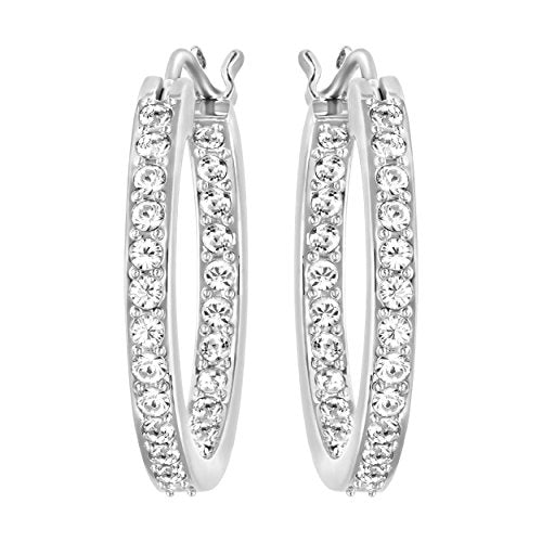 Swarovski Summerset Rhodium-Plated .75