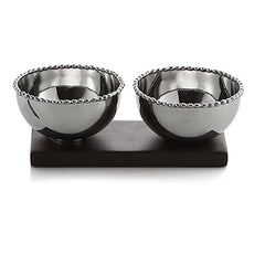 Michael Aram New Molten Double Snack Bowl Set