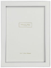 Addison Ross Contemporary 5x7 White Picture Frame