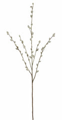 Afloral Gray Artificial Pussy Willow Branch