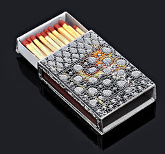 Metalace Ribbon Lace Match Box