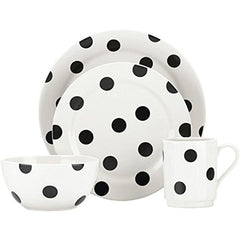 Kate Spade Deco Dot 12Pc Dinnerware Set - Misc