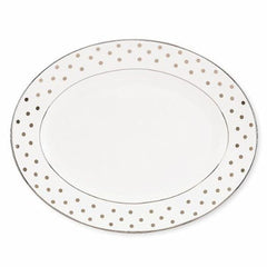 Kate Spade Larabee Road Platinum 16 Oval Platter - Misc