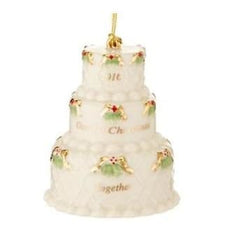 Lenox 2016 Our First Christmas Together Cake Ornament - Misc