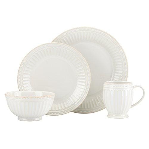Giftware Gallery - Lenox French Perle Groove 4Pc Dinnerware Set ...