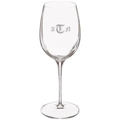 Luigi Bormioli Personalized Crescendo 13Oz Chardonnay Wine Glasses Set Of 4 - Misc