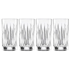 Reed & Barton Soho Crystal Iced Beverage Glasses Set Of 4 - Misc