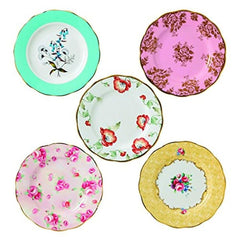 Royal Albert 100 Years 1950-1990 Plates Set Of 5 Assorted - Misc
