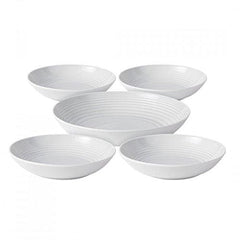 Royal Doulton Maze Whitewhite 5Pc Pasta Set - Misc