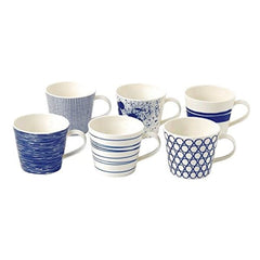 Royal Doulton Pacific Accent Mugs Set Of 6 Assorted - Misc