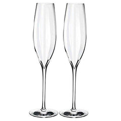 Waterford Elegance Optic Classic Champagne Flute Set - Misc