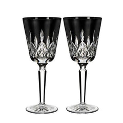 Waterford Lismore Black Goblets Set Of 2 - Misc