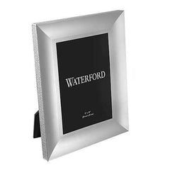 Waterford Lismore Diamond Patterned 8 X 10 Silver Frame - Misc